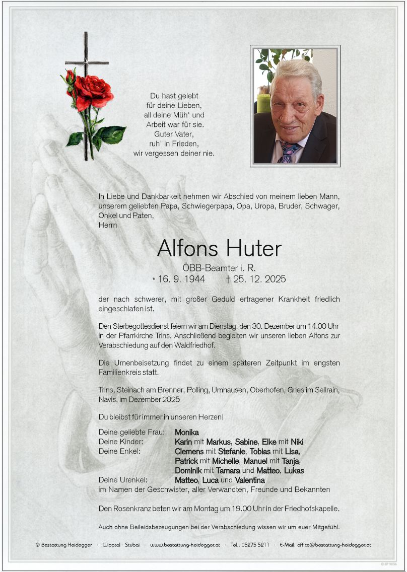 Alfons Huter